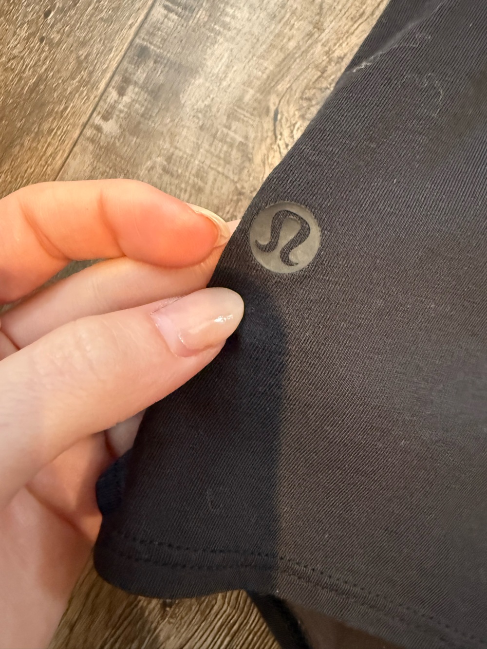 Lululemon All-Sport Tie-Front Short Sleeve Shirt - BLACK - Picture 5 of 5